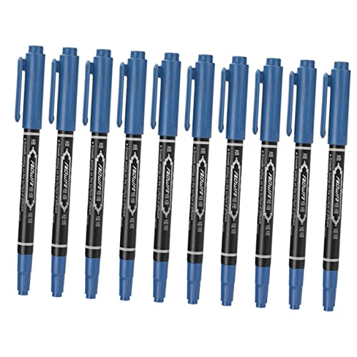 EXQUIMEUBLE 10stücke Markierungsstift Hautstift Microblading-augenbrauenstift Augenbrauen-mapping-stift Haut-tätowierstift Tätowierungs-mapping-tool Einfacher Ölstift Augenbrauen-make-up-stift von EXQUIMEUBLE