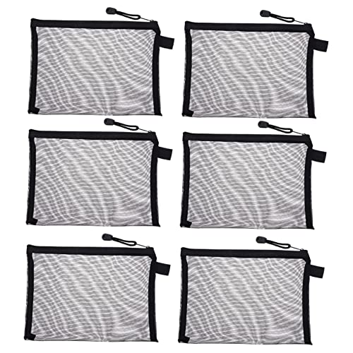 EXQUIMEUBLE 10stücke Mesh Tasche Für Reisen Make-up-Organizer Mit Reißverschluss Leichte Netz-Kosmetiktasche Für Urlaub Camping Und Fitnessstudio Zum Verstauen in Koffern Für Ordnung Im von EXQUIMEUBLE