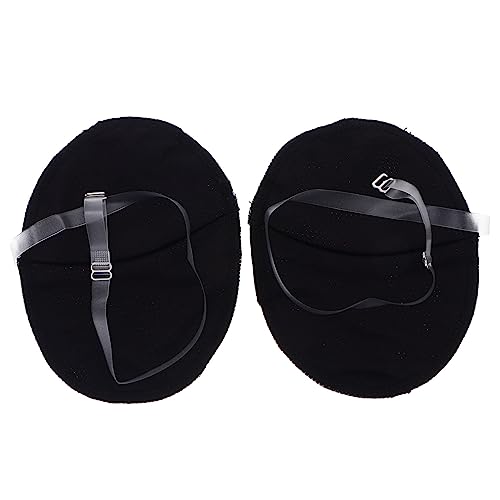 EXQUIMEUBLE 1Paar Achselhöhlen Sweat Pads aus Baumwolle Wiederverwendbare und Waschbare Unterarm Pads Transparent Unsichtbar für Damen und Herren Schützt vor Schweißflecken von EXQUIMEUBLE