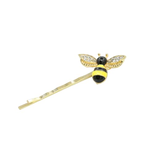 EXQUIMEUBLE 1Pc Bee Bobby Pin Barrettes Kleine Styling Mädchen Haarnadel Hochzeit Clips Frauen Haar Pin Schwarz von EXQUIMEUBLE