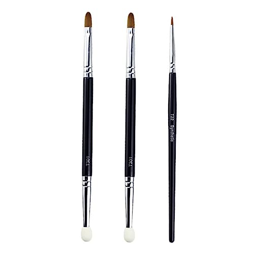 EXQUIMEUBLE 1satz Professioneller Make-up Pinsel Mit Zwei Köpfen Tragbare Concealer Und Eyeliner Werkzeuge Für Kreative Make-up-anwendungen Und Präzises Auftragen von EXQUIMEUBLE