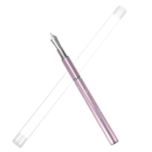 EXQUIMEUBLE Nail Art Fountain Pen Mit Ersatzperlen Professionelles Nageldesign-werkzeug Für Mädchen Maniküre Malpinsel Zubehör von EXQUIMEUBLE