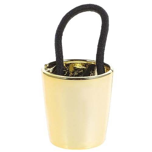 EXQUIMEUBLE 1stücke Haargummi Elegant Einfach Praktisch Haargummi Haarschmuck Pferdeschwanz Mit Legierung Für Damen Glatte Oberfläche Geeignet Für Verschiedene Outfits Legierung Langlebig von EXQUIMEUBLE