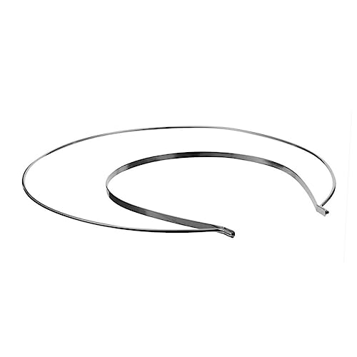 EXQUIMEUBLE 2 Stück Doppellagiges Haarband aus Langlebiger Legierung Eleganter Brautschmuck für Hochzeit Geburtstag Party Modisches Stirnband mit Funkelndem Design für Damen und Mädchen von EXQUIMEUBLE