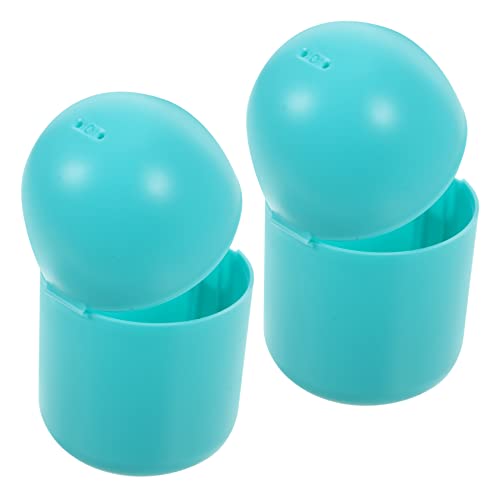 EXQUIMEUBLE 2 Stück Menstruationstassen Aufbewahrungsbox Blau Sterilisator Dampfreinigung Persönliche Hygiene Tragbar Für Damen Menstruationsbecher Organizer von EXQUIMEUBLE