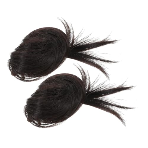 EXQUIMEUBLE Weiche Bequeme Haarknoten-haarteile Clip-extensions Für Frauen Dutt-haarteile Für Frauen von EXQUIMEUBLE