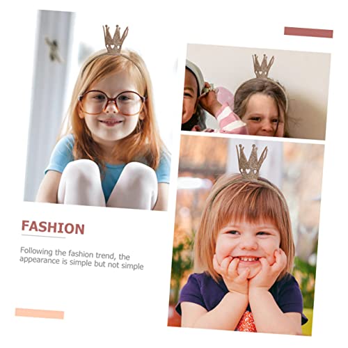 EXQUIMEUBLE 2 Stück Teiliges Glitzerndes Haarband für Mädchen Leichter Funkelnder Haarschmuck Bequemes Stirnband für Karneval Geburtstag und Themenpartys Passt Meisten Kopfgrößen von EXQUIMEUBLE
