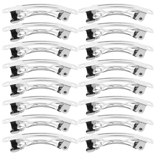 EXQUIMEUBLE 20 Stück Selbstgemacht Haarnadel für Mädchen 4cm Metall Haarspangen mit Starkem Reise Haar Accessoires Haarschmuck zum Basteln und Stylen von EXQUIMEUBLE