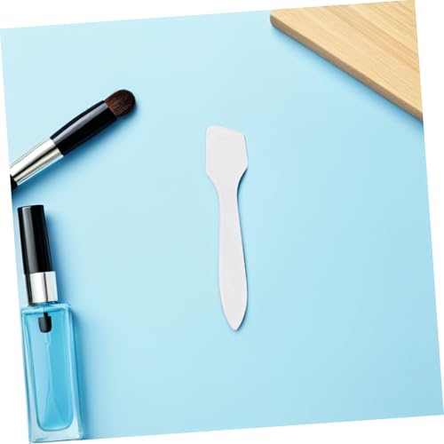 EXQUIMEUBLE 200 Stück Transparente Kosmetikspatel für und Cremes Praktischer Make Up Löffel zum Dosieren Langlebiger DIY Beauty Scoop für Creme und Maskenanwendung von EXQUIMEUBLE