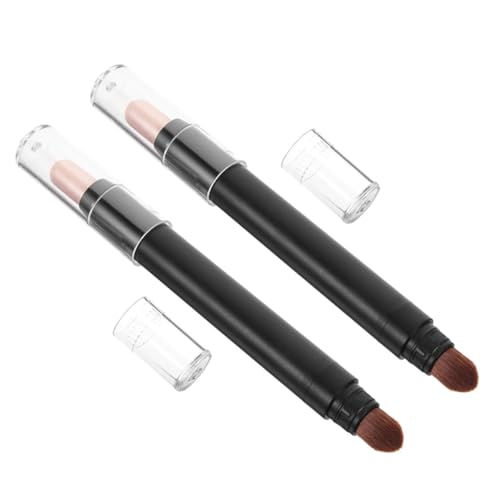 EXQUIMEUBLE 2stücke Dual-ended Augen Makeup Sticks Wiederverwendbare Und Langlebige Lidschatten Pinsel Für Präzise Anwendung Und Müheloses Verblenden Für Zuhause Und Beauty-salons von EXQUIMEUBLE