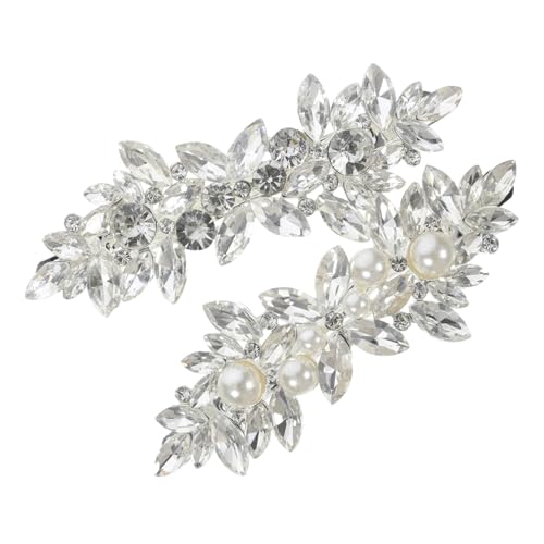 EXQUIMEUBLE 2stücke Strass-haarspange Für Damen Haarschmuck Mit Strasssteinen Für Verschiedene Anlässe Elegant Und Langlebig von EXQUIMEUBLE