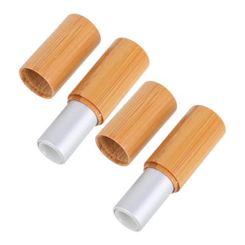 EXQUIMEUBLE 2stücke Diy Bamboo Lippenstift Röhren Nachfüllbare Leere Lip Gloss Behälter Für Kosmetik Stilvolle Bambus Verpackung Für Lippenbalsam Und Lippenpflege EXQUIMEUBLE 2stücke Diy Bamboo Lippenstift Röhren Nachfüllbare Leere Lip Gloss Behälter Für Kosmetik Stilvolle Bambus Verpackung Für Lippenbalsam Und Lippenpflege von EXQUIMEUBLE