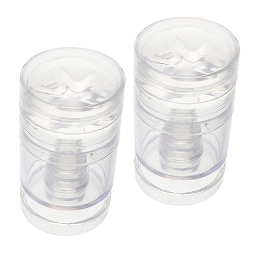 EXQUIMEUBLE 2stücke Drehbares Nailart-stempelwerkzeug Transparenter Silikon-french-maniküre-stempel Für Diy-nagelkunst-salon Und Heimgebrauch Mit Einstellbarer Und Flexiblen Winkeln Für von EXQUIMEUBLE