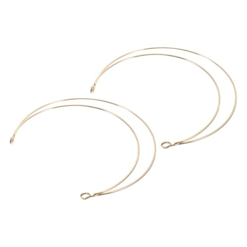 EXQUIMEUBLE 2stücke Metall Stirnband Mit Mehreren Drähten Für Frauen Minimalistisch Diy Heiligenschein Kopfschmuck Für Partys Hochzeiten Und Fotoshootings Als Requisite Für Frauen von EXQUIMEUBLE