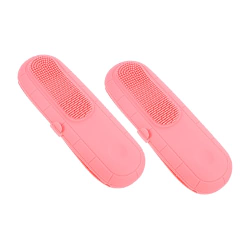 EXQUIMEUBLE 2stücke Teiliges Make-up Pinsel Tragbare Silikon Kosmetiktasche Für Reisen Kompakter Organizer Für Make-up Utensilien Elegantes Design Aufbewahrungslösung Für Damen EXQUIMEUBLE 2stücke Teiliges Make-up Pinsel Tragbare Silikon Kosmetiktasche Für Reisen Kompakter Organizer Für Make-up Utensilien Elegantes Design Aufbewahrungslösung Für Damen von EXQUIMEUBLE
