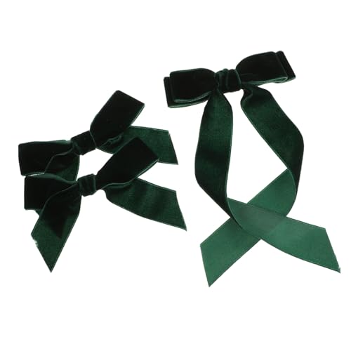 EXQUIMEUBLE 3stücke Samt Haarspangen Mit Schleifen Vielseitige Haarklammern Für Frauen Geeignet Für Anlässe Und Frisuren Verschiedenen Farben Erhältlich von EXQUIMEUBLE