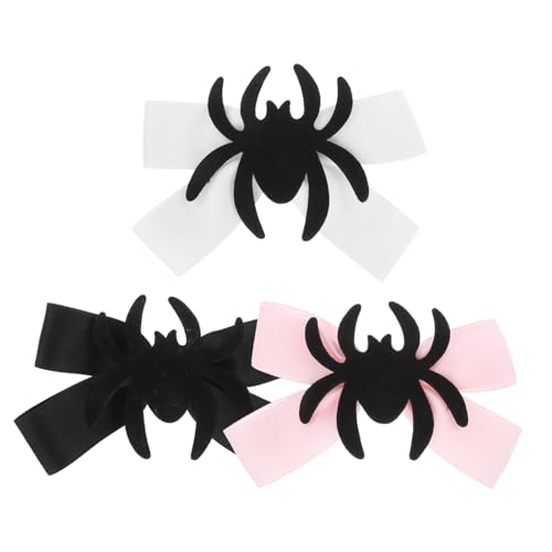 EXQUIMEUBLE 3 Stück Halloween Spinnen Haarspangen mit Schleife Metall Leicht Komfortabel für Frauen Mädchen Gothic Haarschmuck Party Cosplay Festliche Accessoires EXQUIMEUBLE 3 Stück Halloween Spinnen Haarspangen mit Schleife Metall Leicht Komfortabel für Frauen Mädchen Gothic Haarschmuck Party Cosplay Festliche Accessoires von EXQUIMEUBLE