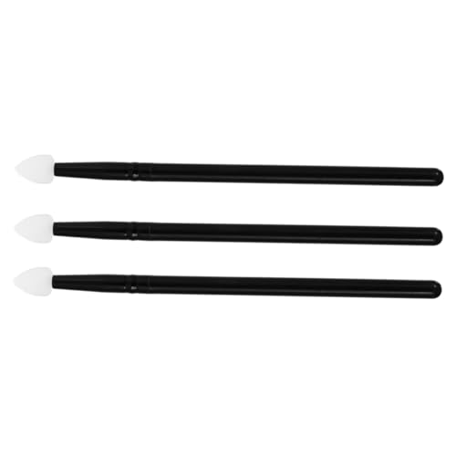 EXQUIMEUBLE 3stücke Lidschatten-applikator Makeup-pinsel Für Augen-make-up Lidschattenstifte Applikator Make-up-tool Für Mädchen Präzise Lidschatten-anwendung von EXQUIMEUBLE