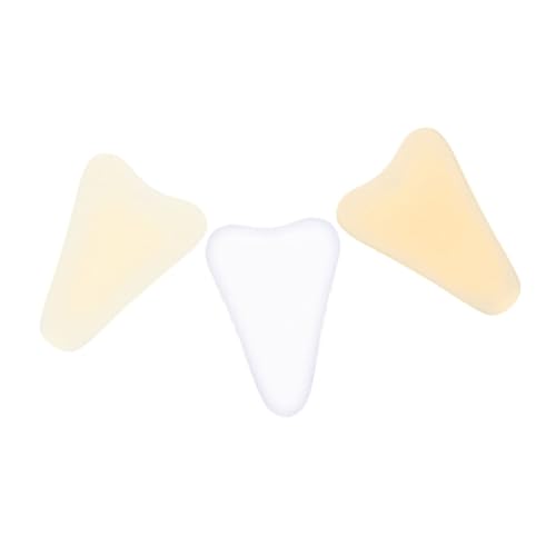 EXQUIMEUBLE 3stücke Pack Wiederverwendbare Silikon-concealer Für Damen Atmungsaktive Unterwäsche-einsätze Privater Intimbereich-schutz Für Bademode Yoga Und Leggings von EXQUIMEUBLE