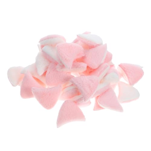 EXQUIMEUBLE 40Stücke Katzenohren Haarschmuck DIY Haarclips Zubehör für Bastelprojekte Einzigartige Handarbeiten und Vielseitige Haaraccessoires von EXQUIMEUBLE