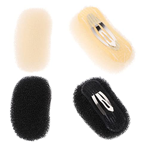 EXQUIMEUBLE 4stücke Haarklammern Für Damen Bump Pad Clips Zur Volumensteigerung Atmungsaktive Haarstyling-accessoires Für Bouffant-frisuren Vielseitig Einsetzbar Für Hochzeiten Partys Und von EXQUIMEUBLE