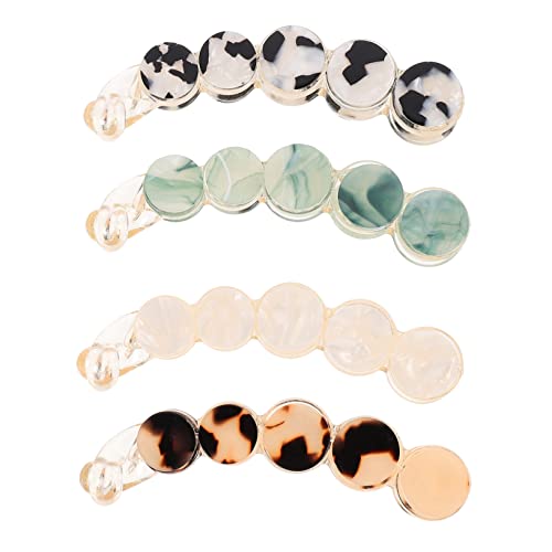 EXQUIMEUBLE 4stücke Damen Haarspange Kreative Haarnadel Dekorative Haarclips Mädchen Kopfschmuck Leicht Und Kompatibel Für Verschiedene Frisuren Ohne Grate EXQUIMEUBLE 4stücke Damen Haarspange Kreative Haarnadel Dekorative Haarclips Mädchen Kopfschmuck Leicht Und Kompatibel Für Verschiedene Frisuren Ohne Grate von EXQUIMEUBLE