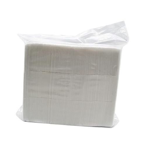 EXQUIMEUBLE 500 Stück Make up Entferner Tücher Einweg Kosmetikreinigungstücher Aus Baumwolle Für Frauen Tattoo Entfernung Weich Und Hautfreundlich von EXQUIMEUBLE