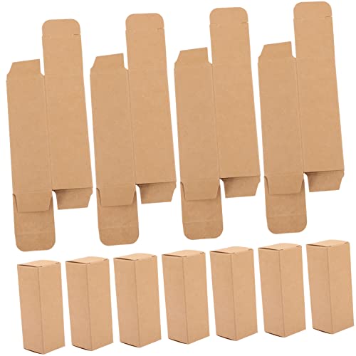EXQUIMEUBLE 50 Stücke Lippenstift Geschenkbox aus Papier Verpackbar Elegant für Ätherische Öle Platzsparend für Verschiedene Anlässe von EXQUIMEUBLE