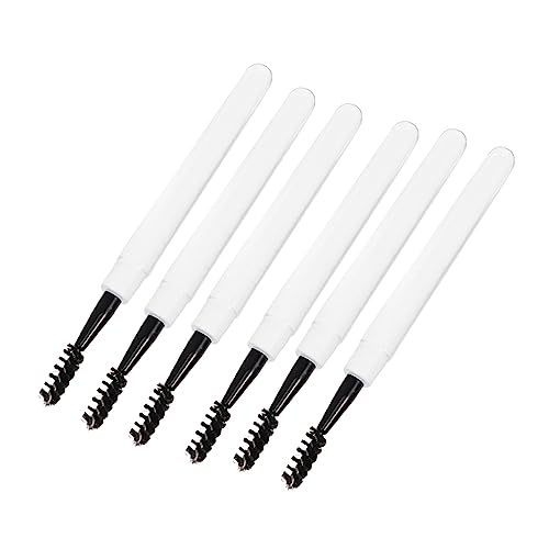 EXQUIMEUBLE 6stücke Wimpernbürste Und Wimpern-mascara-applikator Für Augenbrauen Wimpernschönheit Und Wimpern-make-up-applikator Zum Glätten Von Augenbrauen Entfernen Von Mascara-resten von EXQUIMEUBLE