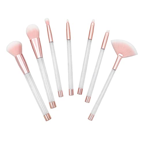EXQUIMEUBLE 7stücke Transparentes Make-up-pinselset Mit Kristallgriff Kosmetikpinsel-set Für Damen Diy-make-up-tool Set Mit Faserborsten Langlebiger Griff Für Täglichen Gebrauch EXQUIMEUBLE 7stücke Transparentes Make-up-pinselset Mit Kristallgriff Kosmetikpinsel-set Für Damen Diy-make-up-tool Set Mit Faserborsten Langlebiger Griff Für Täglichen Gebrauch von EXQUIMEUBLE