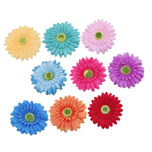 EXQUIMEUBLE 9stücke Teiliges Blumen-haarclips Für Frauen Bohemian Haarschmuck Realistische Chrysanthemen-haarspangen Für Hochzeiten Partys Und Tägliches Styling Bunten Farben EXQUIMEUBLE 9stücke Teiliges Blumen-haarclips Für Frauen Bohemian Haarschmuck Realistische Chrysanthemen-haarspangen Für Hochzeiten Partys Und Tägliches Styling Bunten Farben von EXQUIMEUBLE