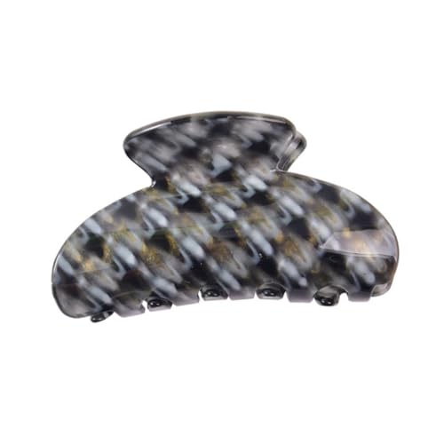 EXQUIMEUBLE Anti rutsch Acryl Haarklammer Damen Stilvoller Haarclip für Festes Halten Langlebige Leichte Haarspange für Zöpfe und Einfache Hochsteckfrisuren Modisches Haarschmuck accessoire von EXQUIMEUBLE