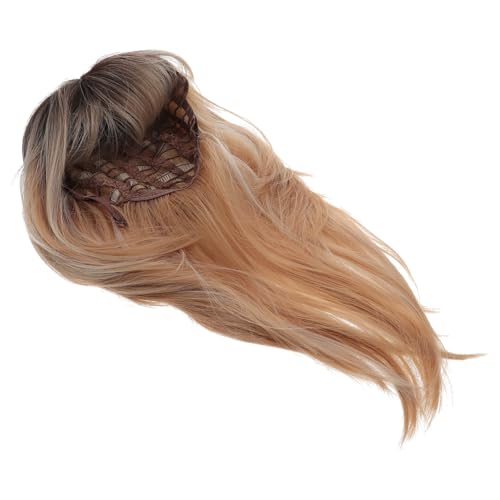 EXQUIMEUBLE Damen Perücke Bob Stil Synthetische Gerade Haare Kurzhaar Cosplay Haarteil Komfortabel Trageleicht Modisch Für Alltag und Party von EXQUIMEUBLE