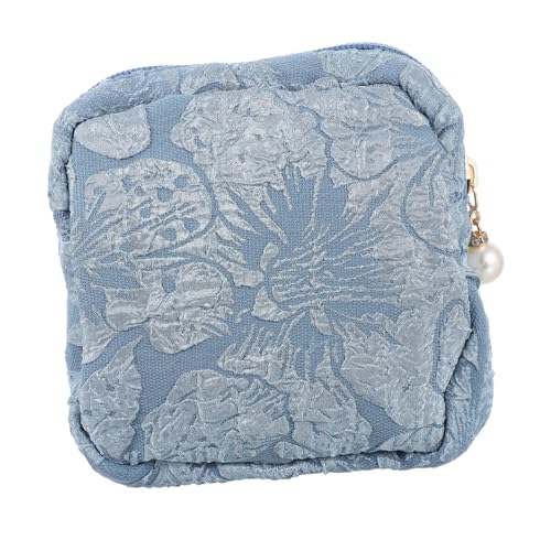 EXQUIMEUBLE Delikate Hygienebeutel Reißverschluss Multifunktionale Damenbinden Aufbewahrungstasche Tragbare Damen Kosmetiktasche für Unterwegs Hygienische Tampon Box Leicht und Geruchsneutral von EXQUIMEUBLE