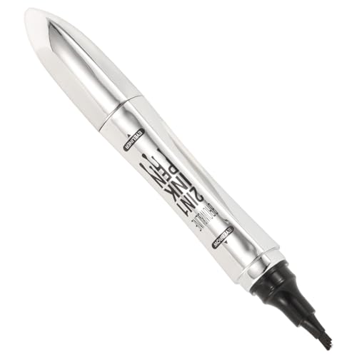 EXQUIMEUBLE Augenbrauenstift Flüssig Wasserfest Hellbraun Mit Gabelspitzen Für Zeichnung Härchen Make-up Tool Für Frauen Mädchen von EXQUIMEUBLE