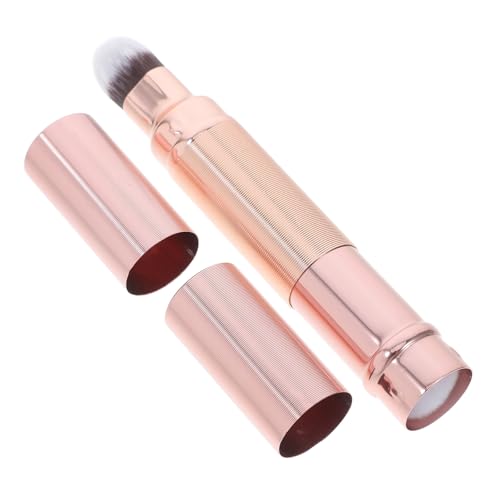 EXQUIMEUBLE Dual End Make up Pinsel Für Damen Einziehbarer Concealer Und Puderpinsel Kosmetik Pinsel Für Foundation Und Rouge Für Glatte Anwendung Für Unterwegs von EXQUIMEUBLE
