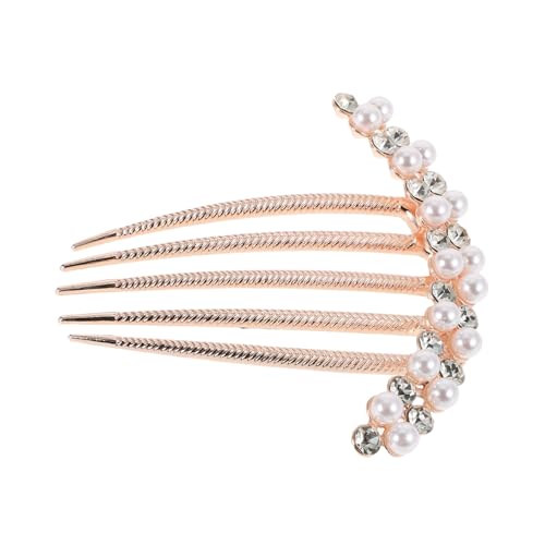 EXQUIMEUBLE Eleganter Haarschmuck Für Frauen Haarspange Mit Fake Perlen Und Strass Für Hochzeiten Und Besondere Anlässe Chinesischer Stil Lang Hochwertiges Material von EXQUIMEUBLE
