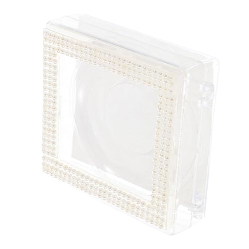 EXQUIMEUBLE Eyelash Case Organizer Transparente Aufbewahrungsbox Für Falsche Wimpern Tragbar Für Reisen Mit Schickem Design Und Einfachem Zugriff Ihre Wimpern von EXQUIMEUBLE
