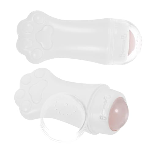 EXQUIMEUBLE 2stücke Gesichtsmassagerollen Mit Katzenpfoten-design Hautpflege-tool Für Frauen Tragbarer Gesichtsroller Zur Verbesserung Der Hautpflegeprodukte von EXQUIMEUBLE
