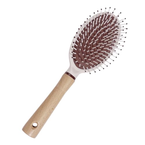 EXQUIMEUBLE Große Holz-haarbürste Mit Weichen Borsten Entwirrbürste Für Sanfte Kopfmassage Tragbare Und Leichte Haarbürste Für Damen Und Herren Für Reisen Und Täglichen Gebrauch von EXQUIMEUBLE