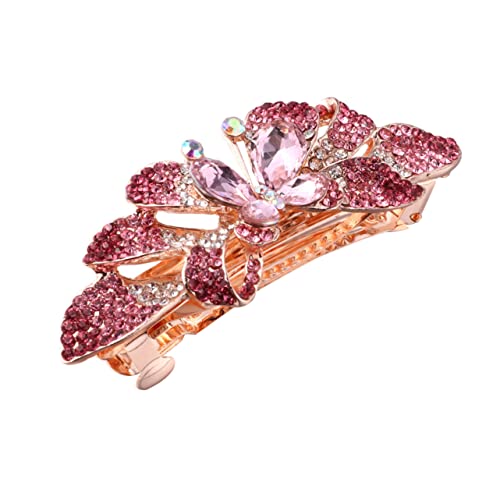 EXQUIMEUBLE Bowknot Haarnadeln Für Damen Elegante Dutt Clips Große Frühlingshaarklammern Für Hochzeiten Und Partys Stilvolles Haarschmuck-accessoire von EXQUIMEUBLE