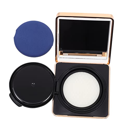 EXQUIMEUBLE Kompakte Puderbox Mit Ganzem Puder Puff Tragbare Creme Kosmetik-organizer Mit Spiegel Robuste Abs-hülle Hochwertiger Make-up Aufbewahrungseinsatz von EXQUIMEUBLE