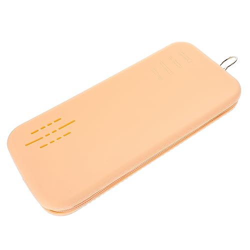 EXQUIMEUBLE Kosmetiktasche für Tragbarer Make Up Organizer mit Reißverschluss Eleganter Aufbewahrungsbeutel für Kosmetik und Pinsel für Reisen und Outdoor Aktivitäten Khaki EXQUIMEUBLE Kosmetiktasche für Tragbarer Make Up Organizer mit Reißverschluss Eleganter Aufbewahrungsbeutel für Kosmetik und Pinsel für Reisen und Outdoor Aktivitäten Khaki von EXQUIMEUBLE