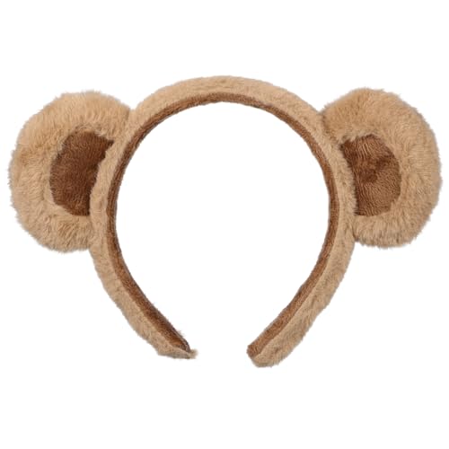 EXQUIMEUBLE Kuscheliges Bärenohren Stirnband für Damen Entzückendes Haaraccessoire aus Partys Karneval und Festliche Anlässe Langlebig und Rutschfest Niedliches Design von EXQUIMEUBLE