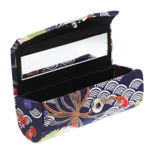 EXQUIMEUBLE Etui Für Lippenstifte Tragbar Mit Spiegel Japanischer Cartoon-Stil Kleiner Make-up-Organizer Aufbewahrungsbox Für Lippenstifte Und Lippenbalsam Kratzfester Schutz Für von EXQUIMEUBLE