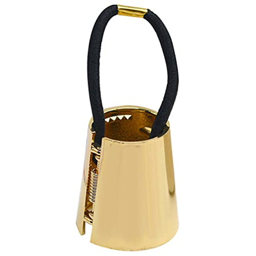 EXQUIMEUBLE Elastisches Haargummi Metall Manschette für Mädchen Pferdeschwanzhalter Haarschmuck Dehnbar und Sicher für Verschiedene Outfits von EXQUIMEUBLE