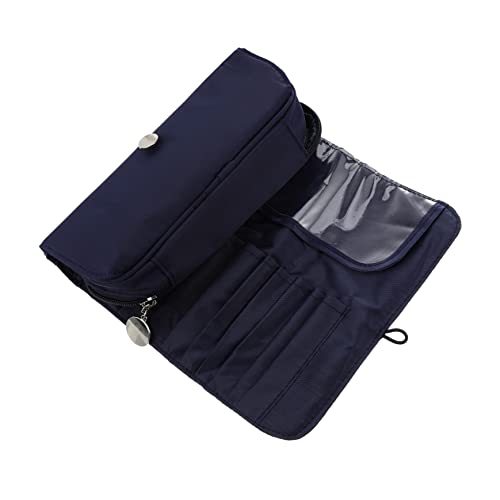 EXQUIMEUBLE Multifunktionale Pinsel Rolltasche Für Make up Kosmetik Aufbewahrungstasche Reise Organizer Für Schminkpinsel Mit Robustem Reißverschluss Für Frauen Und Männer Für Reisen Und von EXQUIMEUBLE