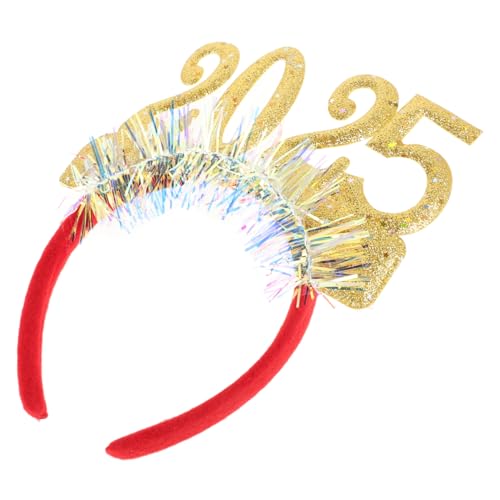 EXQUIMEUBLE Festliches Neujahrs-haarband Mit Glitzernden Pailletten Für Silvesterpartys Und Feiern Bequeme Passform Für Erwachsene Und Jugendliche Perfektes Accessoire Für Festliche von EXQUIMEUBLE
