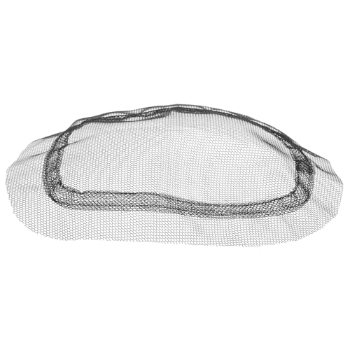 EXQUIMEUBLE Perücken-ersatzblock Haarnetze Für Männer Slickback Du Teilst Perücke Lochfilterstopfen Für Häkeln Perückenset V-teil Perücke Echthaar Black Gittergewebe von EXQUIMEUBLE