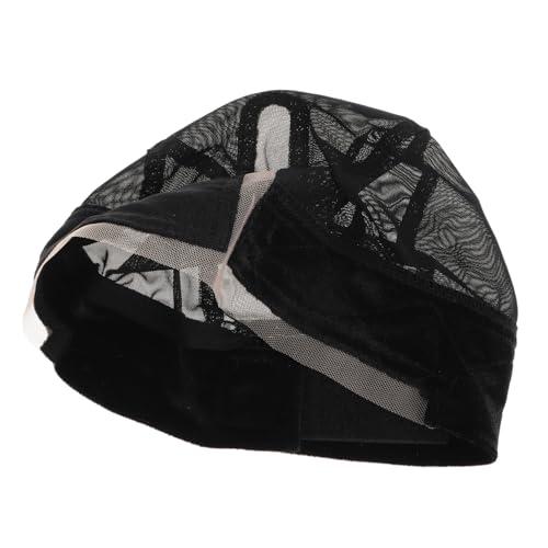 EXQUIMEUBLE Atmungsaktive Perückenkappe Für Volles Kopfcover Dehnbares Haarnetz Mit Großen Löchern Für Optimalen Luftstrom Für Halloween Und Cosplay s von EXQUIMEUBLE